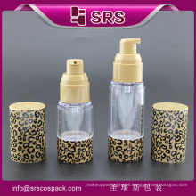 Round 15ml 30ml 50ml Plastic Skincare Products And Cosmetic Acrylic 50ml Airless Pump container